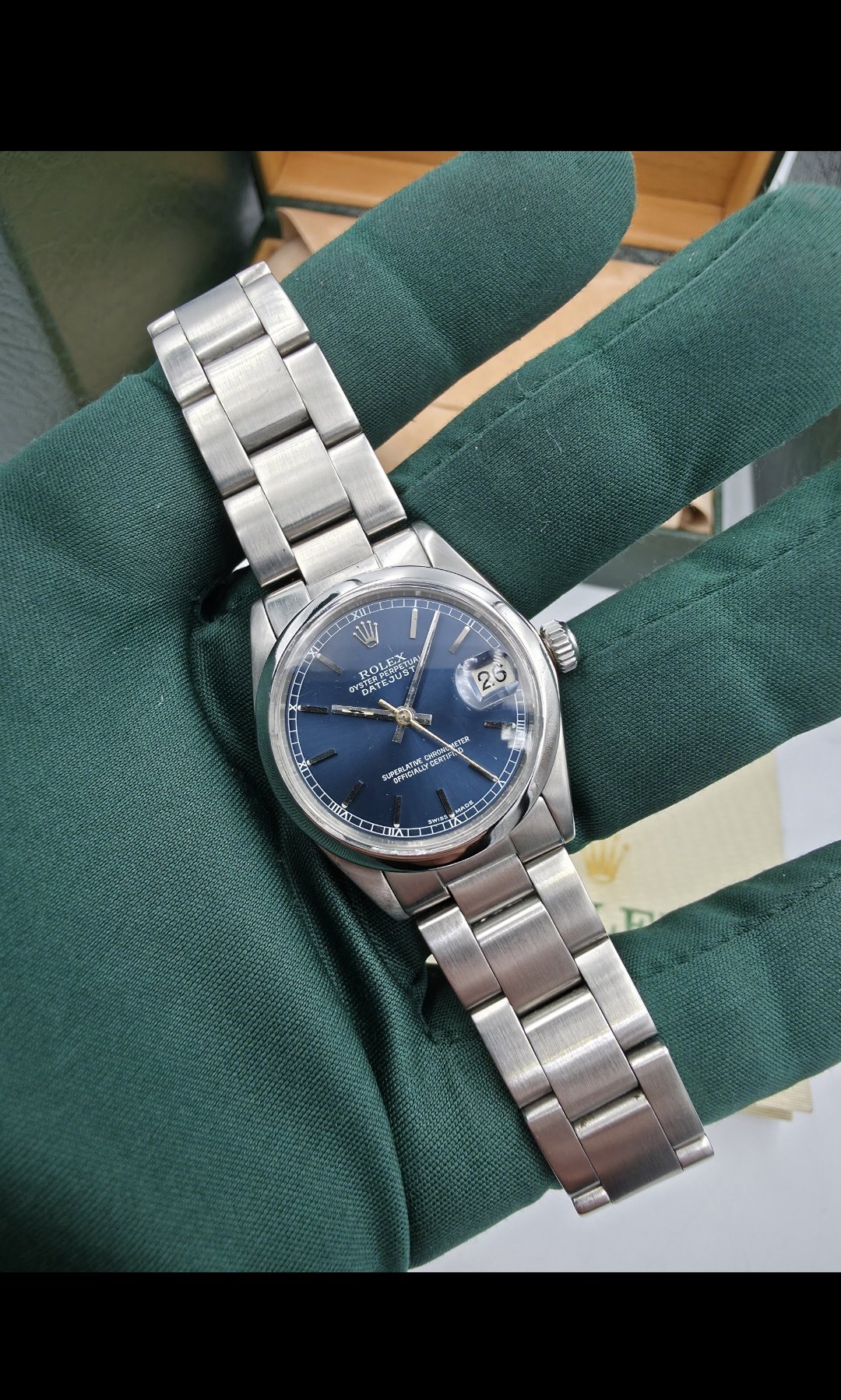 Rolex Datejust 31mm Blu